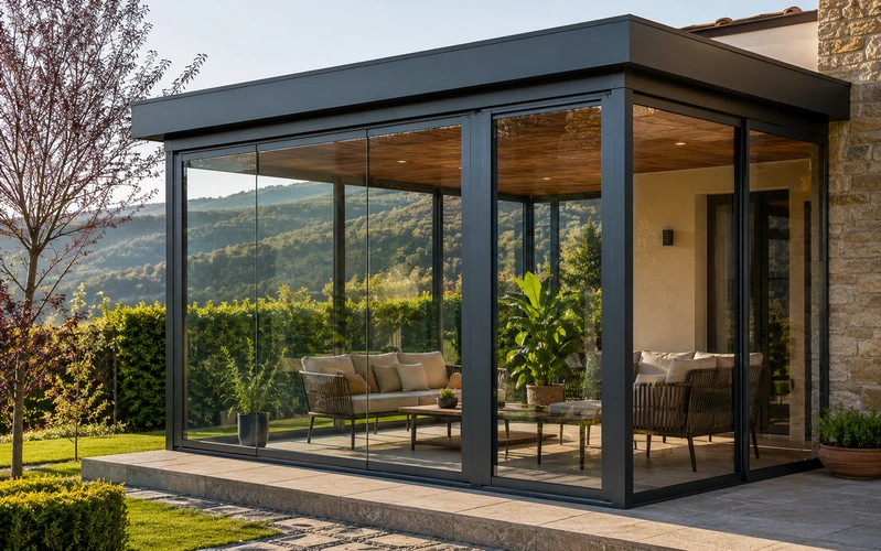 Ventajas de cerrar una terraza con aluminio